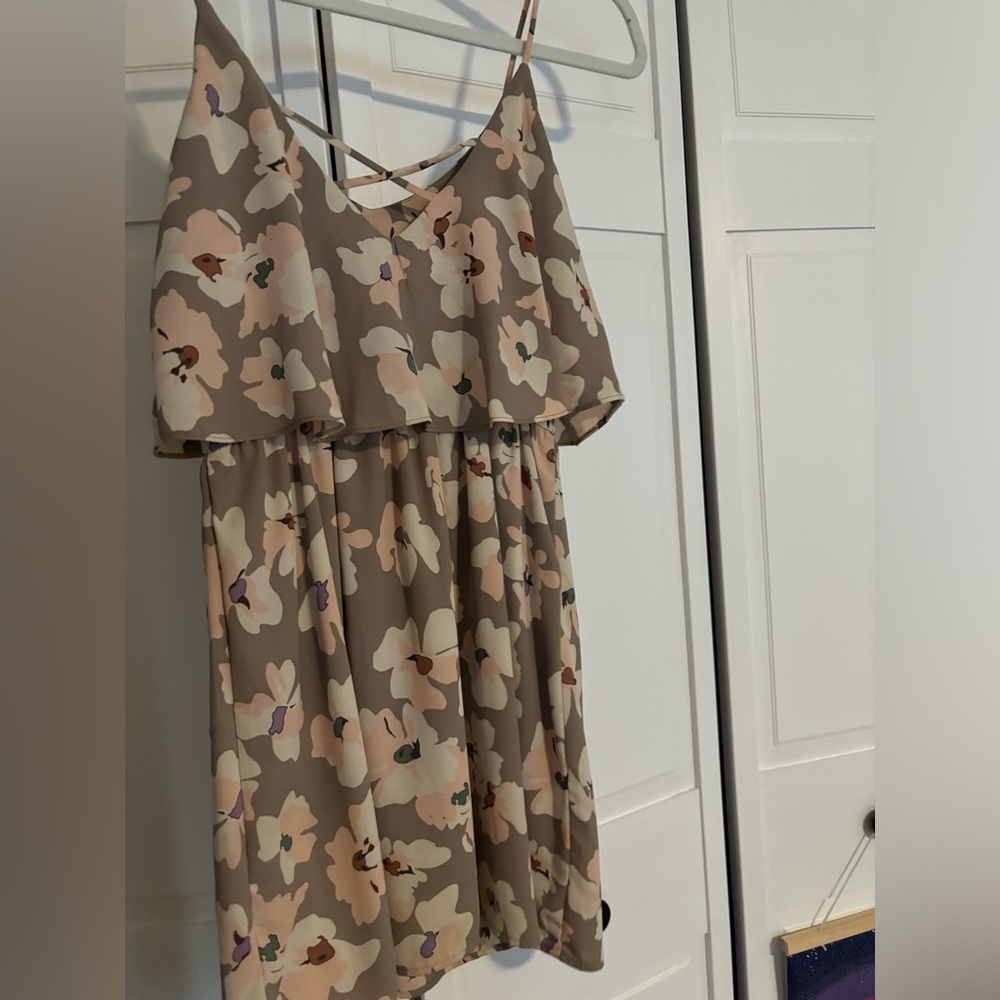 Flower mini dress - Picture 3 of 3